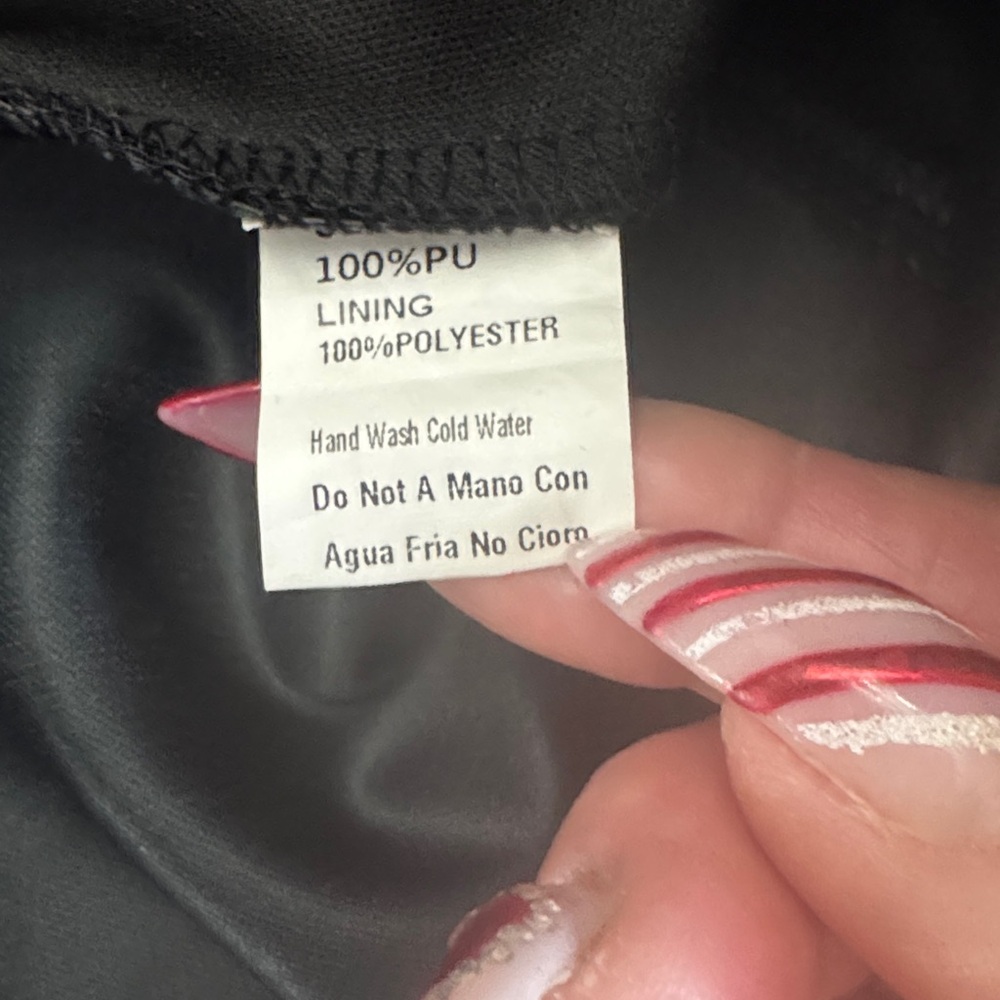 Goth glam pu dress xs small - Picture 9 of 12
